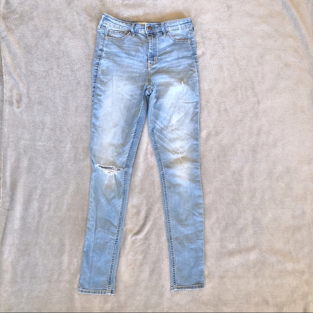 Hollister High Rise Super Skinny Jeans Denim